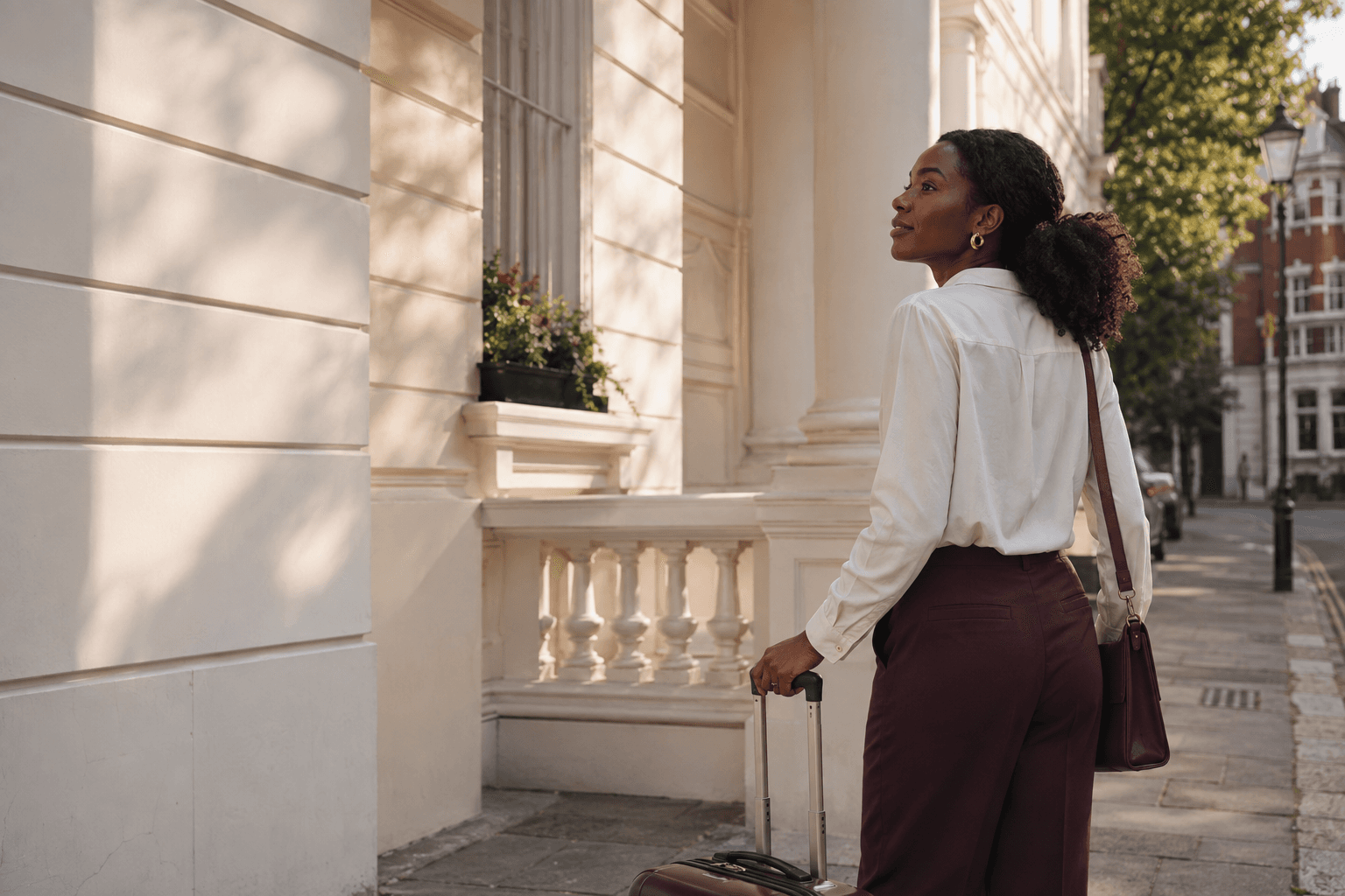 A traveller in London